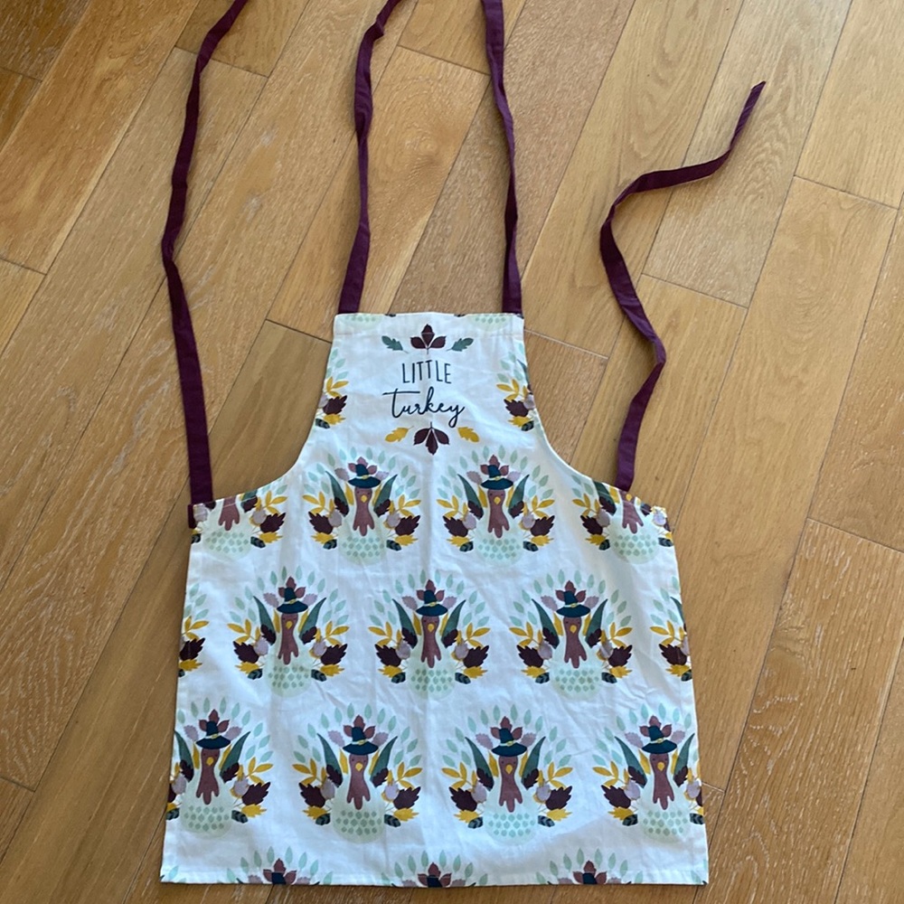 Holiday Apron - Little Turkey Kid's Apron